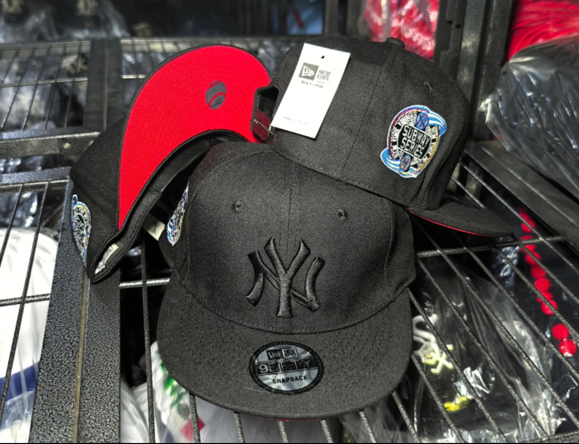 New York Yankees Subway Series Side Patch Snapback- Black