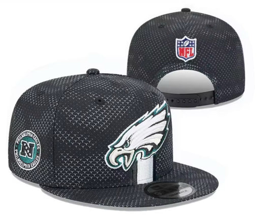 Philadelphia Eagles Snapback With Philadelphia Eagles Side Patch-Gray