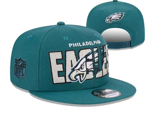 Philadelphia Eagles Snapback Hat-Green